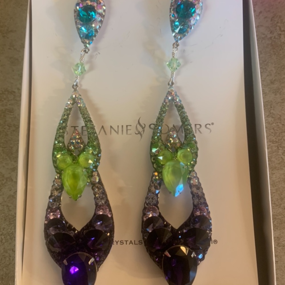 Custom Stefanie Somers earrings